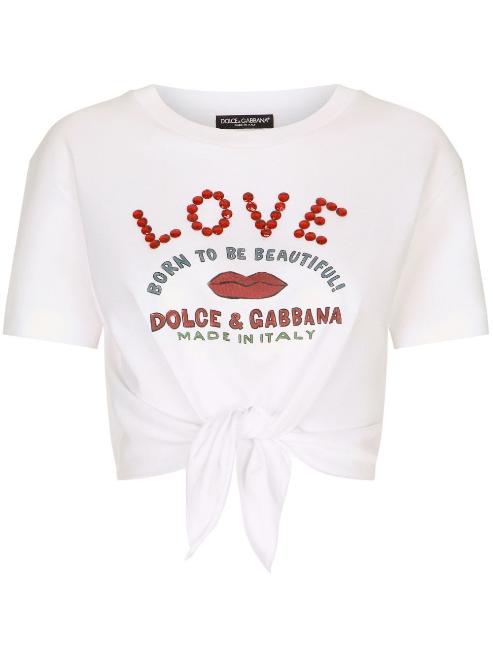 DOLCE  GABBANA 티셔츠 화이트